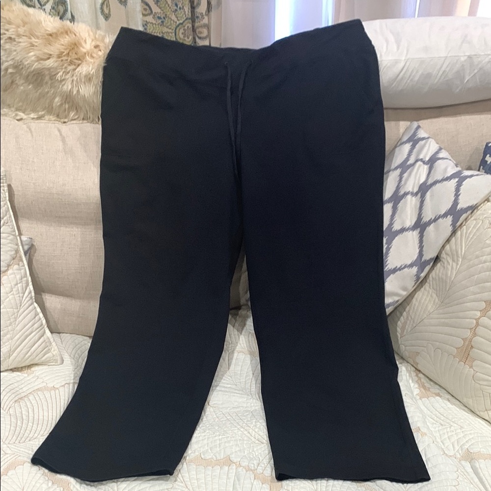 Black Wide-Leg Pants